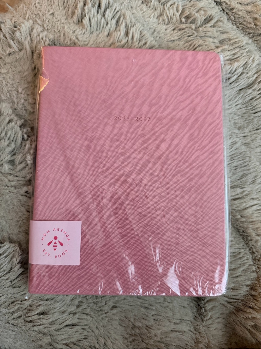 2026-2027 Pink Planner Notebook by Mom Agenda